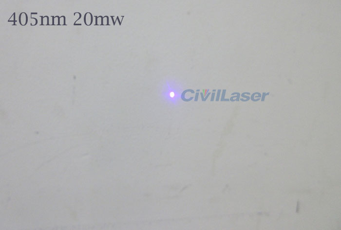 405nm 5mw-200mw 青&紫色 レーザーモジュール 点TTL調節 